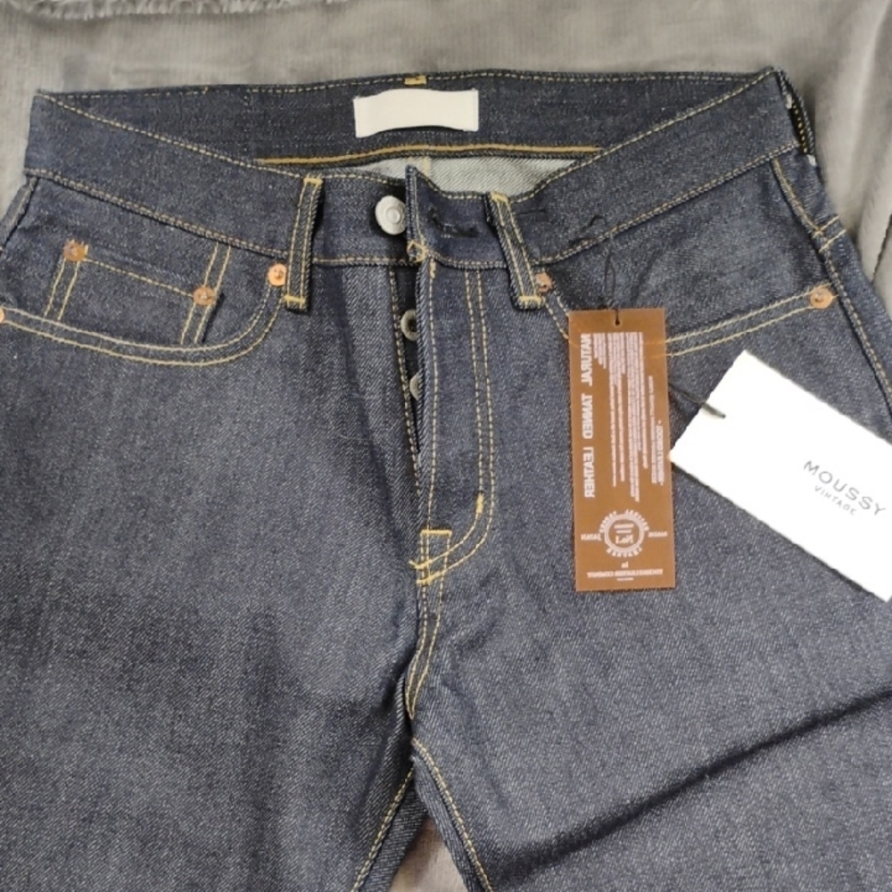 MOUSSY Vintage Men's Blue Jeans